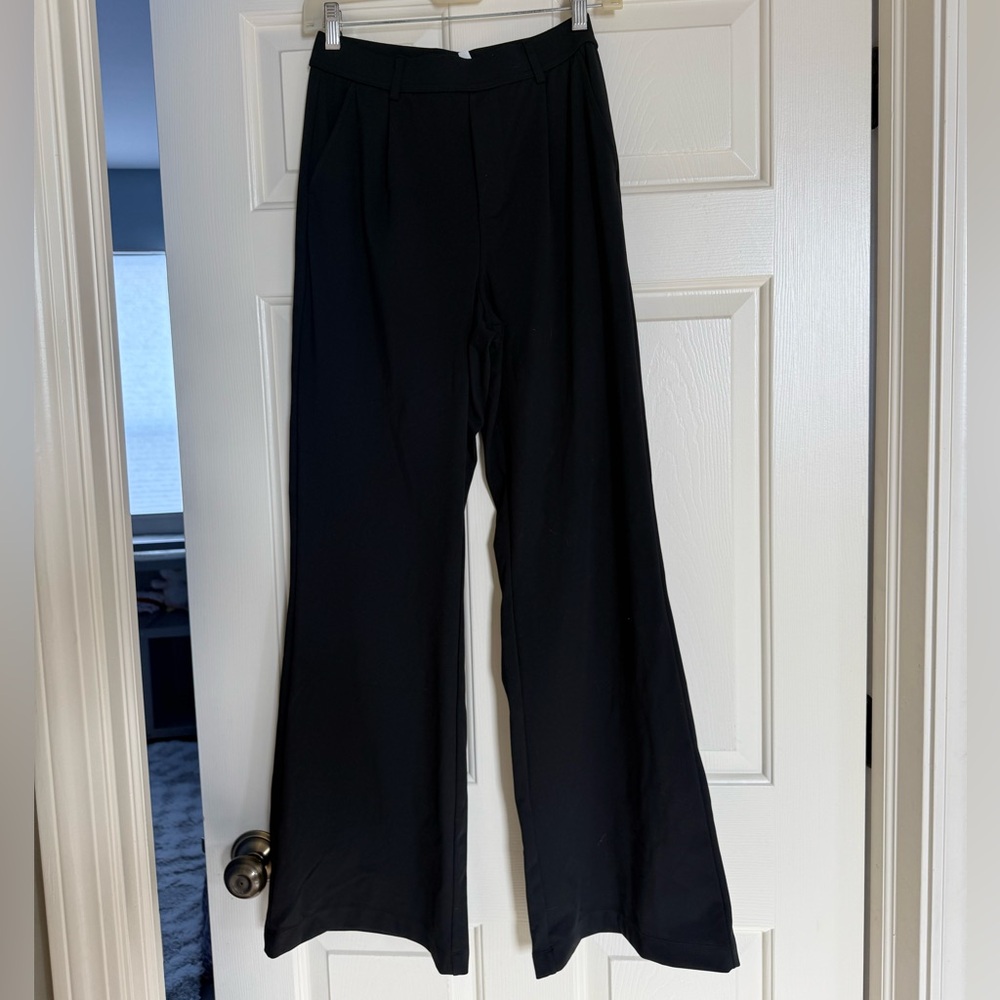 HALARA Black Wide-Leg Women's Pants